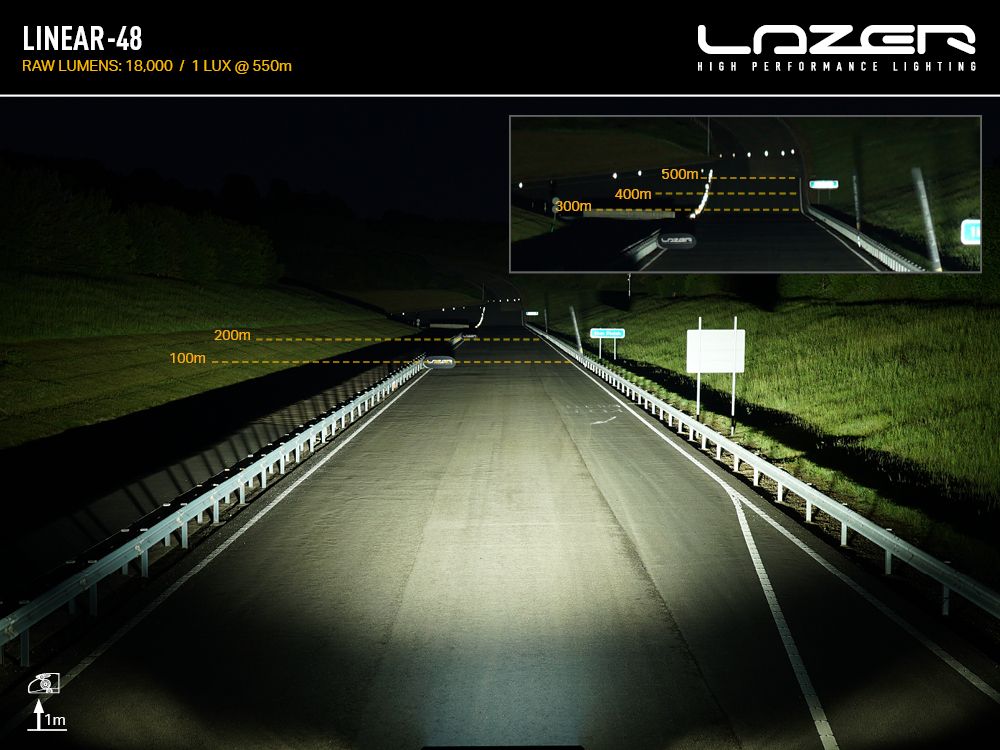 Lazer Linear-48 (Black)