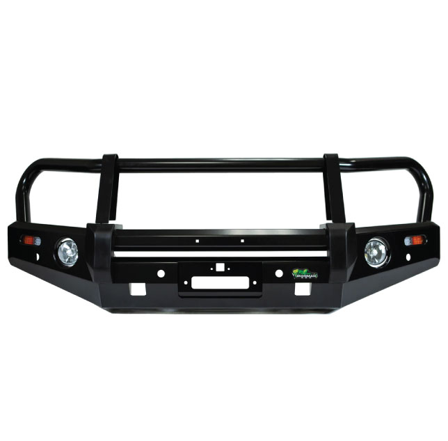 Ironman Airbag Compatible Bull Bar C/W Fog Lamps & Indicators For Toyota Kdj150R