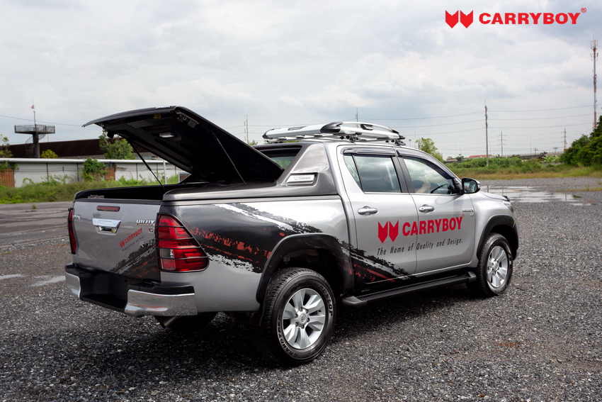 Carryboy R-Series Hard Lid for Toyota Hilux Revo D/C