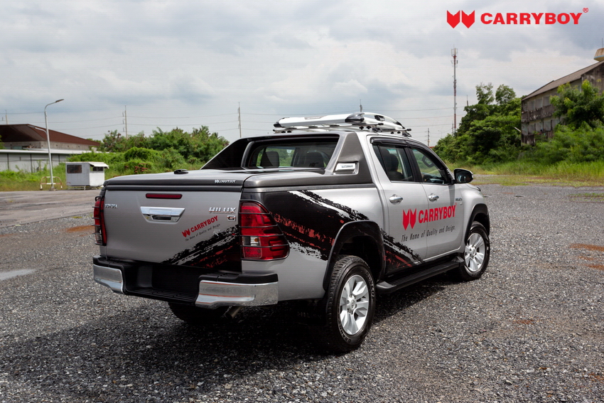 Carryboy R-Series Hard Lid for Toyota Hilux Revo D/C