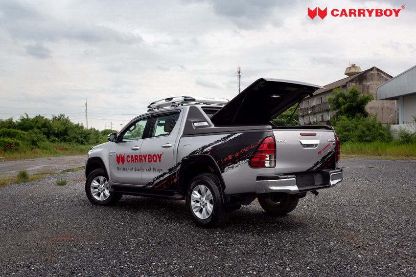 Carryboy R-Series Hard Lid for Toyota Hilux Revo D/C