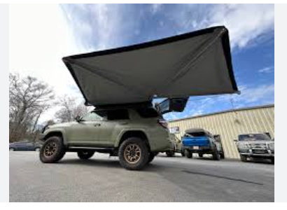 Alucab 180 Shadow Awning - Left Hand Side