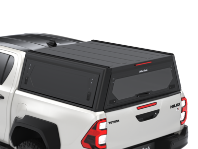 Alucab Contour Canopy - Hilux Revo 16+ - DC - Black