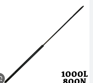 Alucab Gas Stays - 1000Lg - 800N