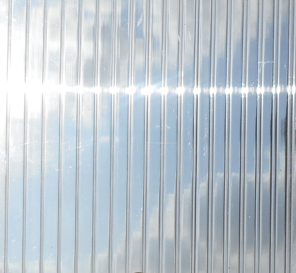 Decoglaze 8MM Polycarbonate Sheet, Size - 12 Meters X 2.1 Meters, Colour - Clear