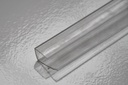 Decoglaze Polycarbonate "U" Sections, Length - 6.0 Meters Long, Colour - Clear