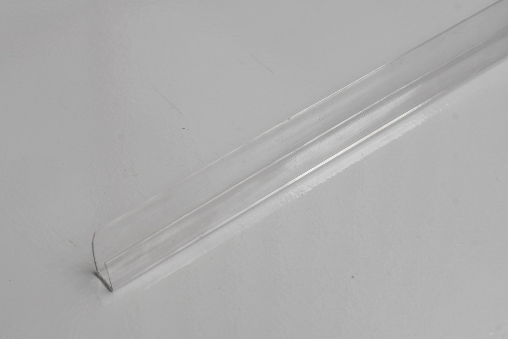 Decoroof Ceiling "U" Section, Length - 6.0 Meters Long, Colour - Clear