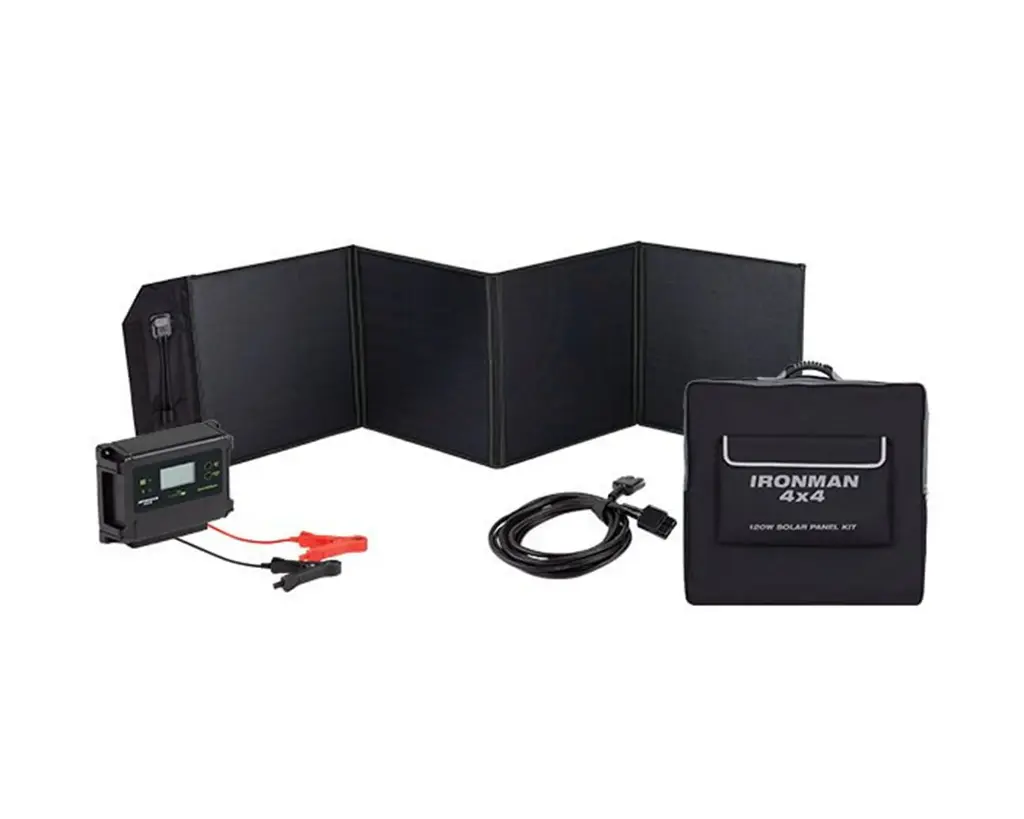 Ironman 120W Folding Solar Panel Kit