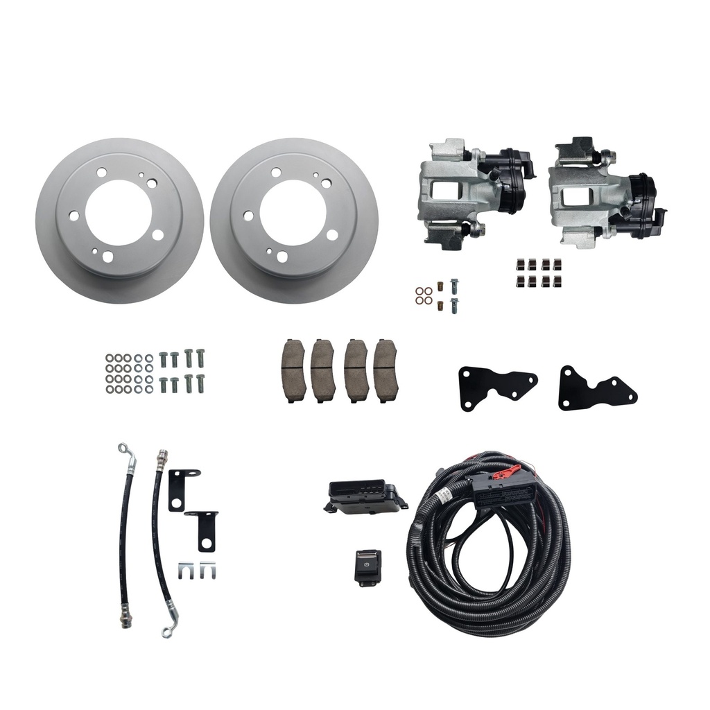 Ironman Rear Disc Brake Conversion Kit To Suit Tlc70 African Spec(Single Ironman Caliper System)