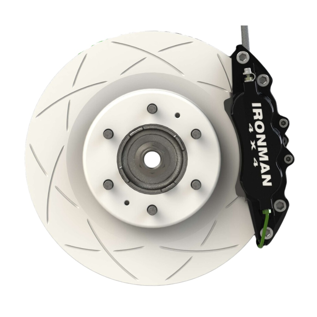 Ironman Slotted Geomet Coated Rotor (322Mm) For Tlc 70 Series, 100 Series 1999 - Front