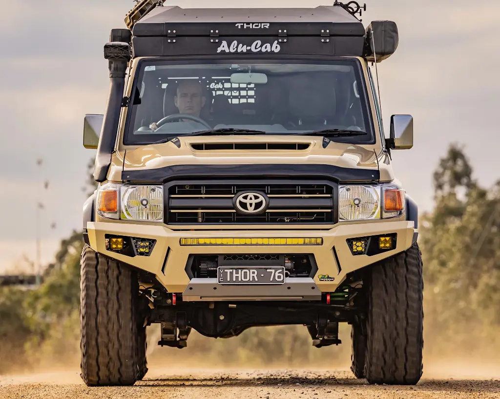 Ironman Raid Bull Bar To Suit Toyota LC70 Series