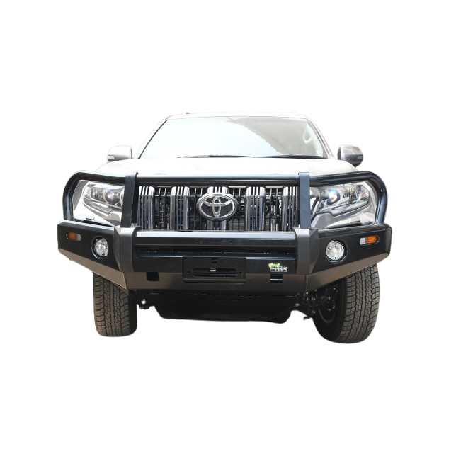 Ironman Airbag Compatible Bull Bar C/W Fog Lamps & Indicators For Toyota Kdj150R