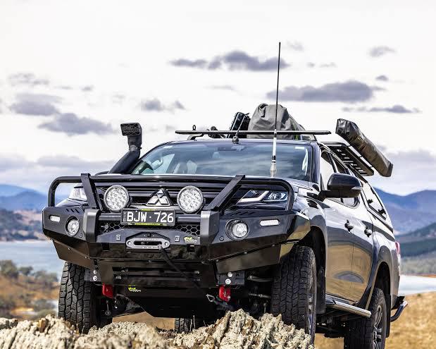 Ironman Airbag Compatible Bull Bar C/W Fog Lamps & Indicators To Suit For Mitsubishi L200 Triton 2019+