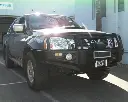 Ironman Deluxe Black Bull Bar - Nissan D22