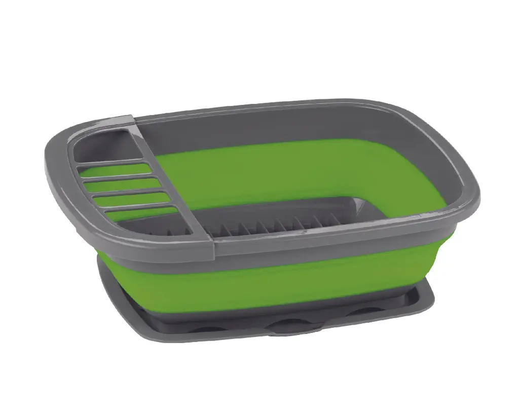 Ironman Collapsible Dish Rack & Tray - 8.5Ltr
