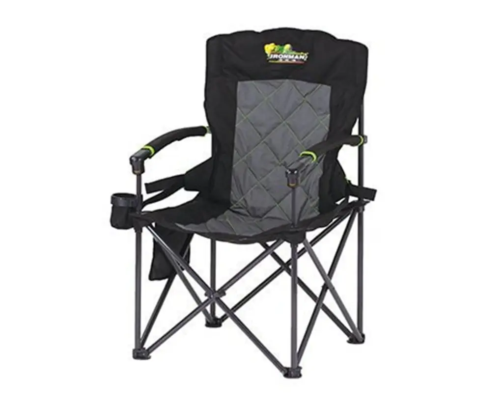 Ironman Deluxe King Hard Arm Camp Chair