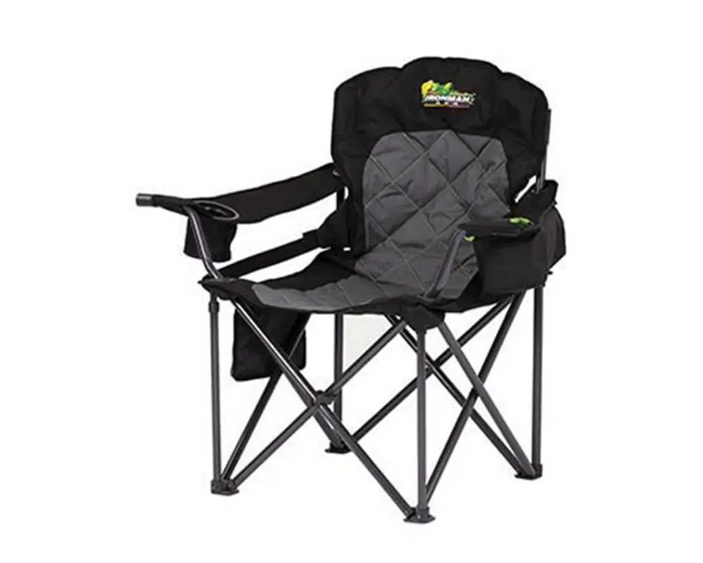 Ironman King Quad Camp Chair With Lumbar Support