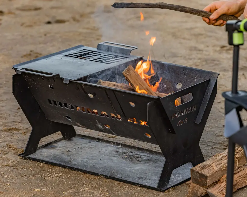 Ironman Portable Fire Pit System