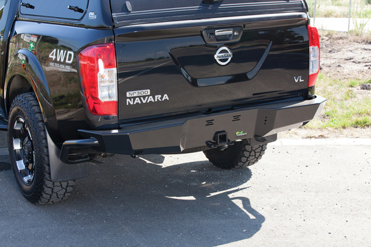Ironman Rear Protection Bar C/W Tow Bar For Nissan Navara Np300