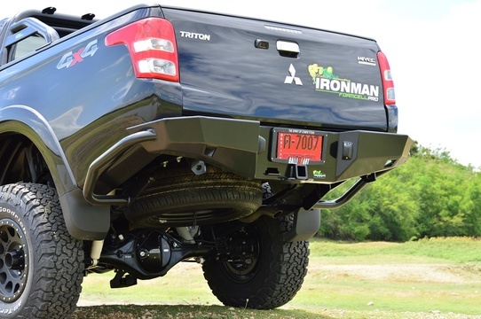 Ironman Rear Protection Tow Bar To Suit Mitsubishi