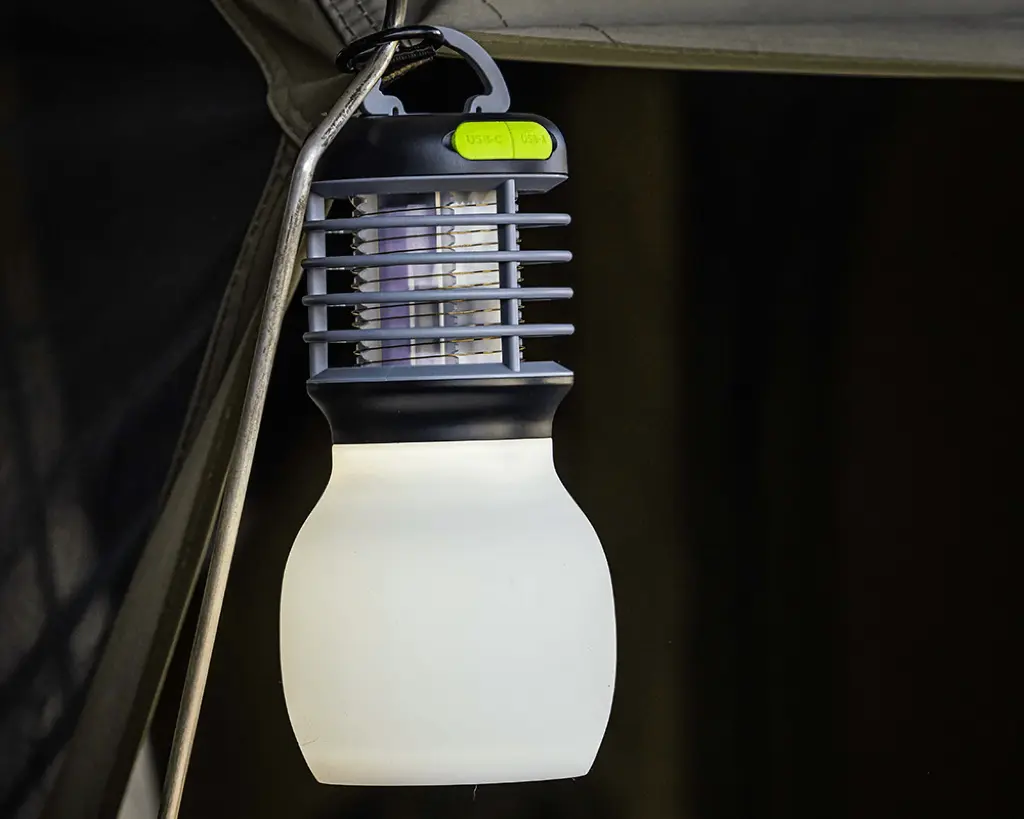 Ironman Rechargeable LED Lantern & Bug Zapper
