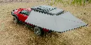 Ironman Deltawing 270 2.0M Awning LH Unsupported Includes LED Light Strip And Mounting Kit - (2 Cartons)