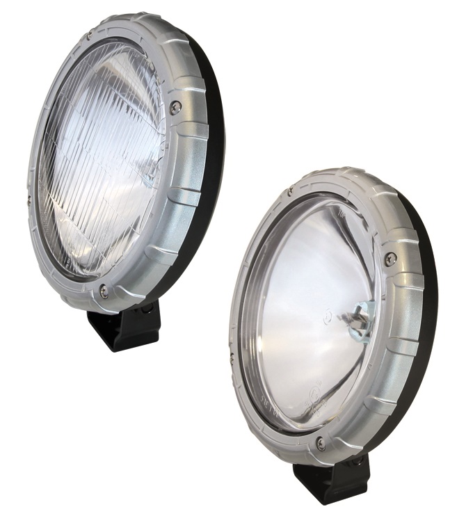Ironman Gamma 100W Halogen Driving Lights 7" (Pair)