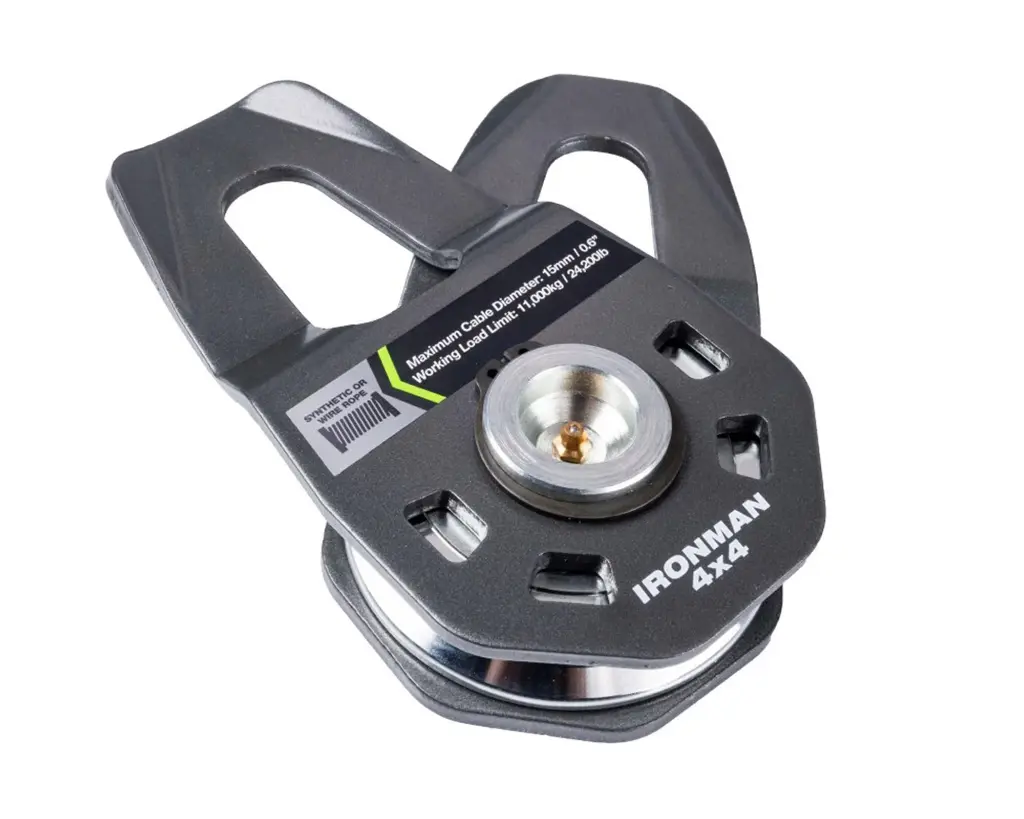 Ironman 8 Tonne Greasable Snatch Block,