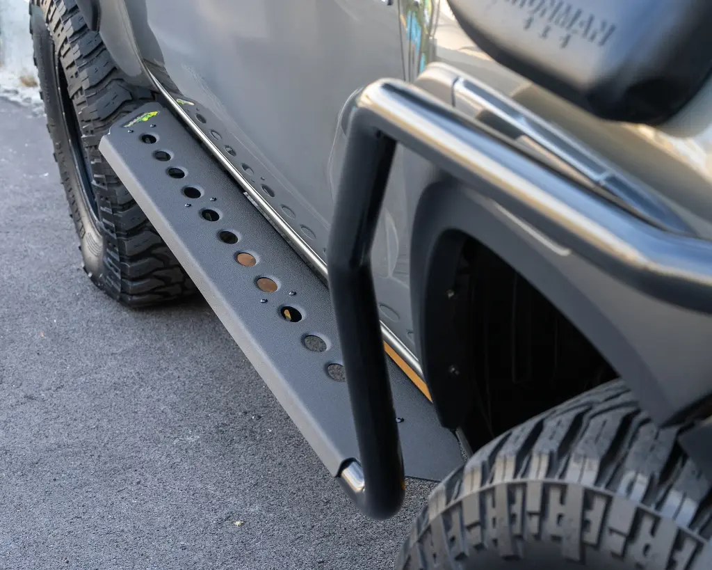 Ironman Steel Side Step And Rail Prado 150