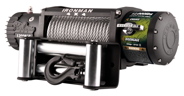 Ironman Monster Winch 12000LBS With Steel Cable