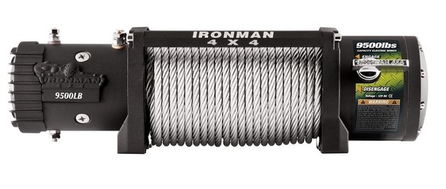 Ironman Monster Winch 9500LBS With Steel Cable