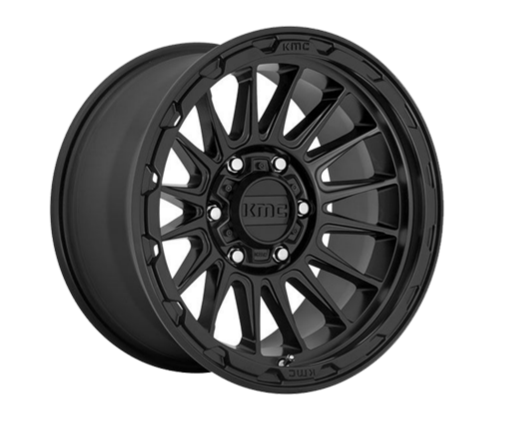 KMC Km542 Satin Black 16X8. 0Mm Offset - 5X150 Bolt Pattern -Lc200/100/79