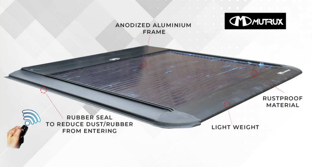 Mlid Mutrux Roller Lid New Ford Ranger 2023 - No Sport Bar