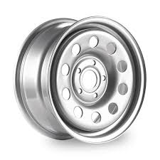 16" X 7.0 Silver Painted Steel Rims