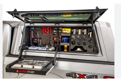 Smartcap Camp Kitchen, Left Side All Mid Size Pickups