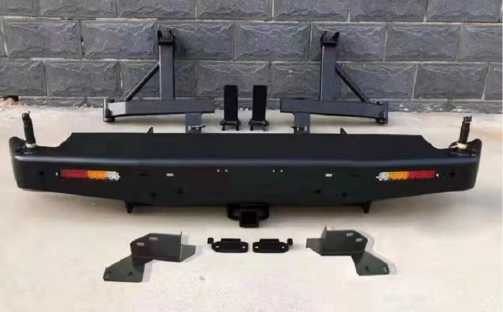 TRE 4X4 LC79 Rear Bars C/W Double Spare Tyre Carrier