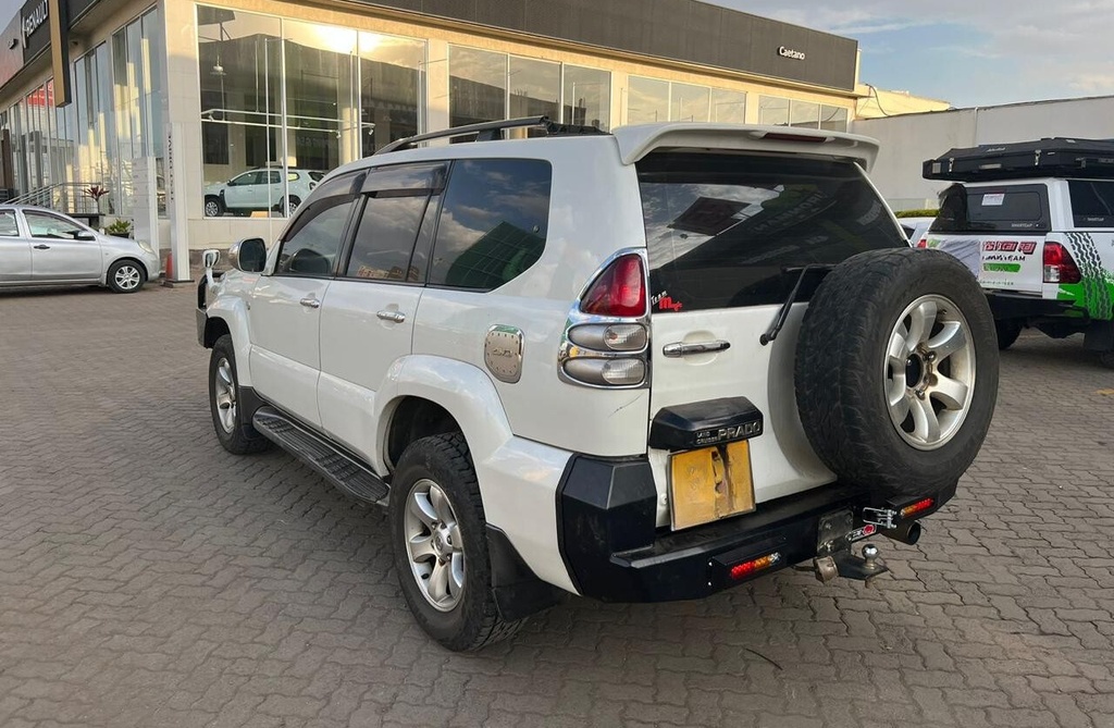 TRE 4X4 Prado 120 Rear Bumper With Tire Carrier Part # Rb-Tfj120/400-001