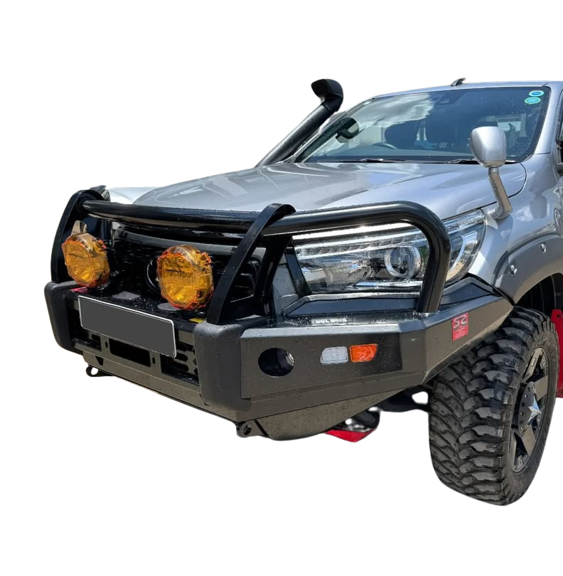Winbo KSL Bullbar For Toyota Hilux Rocco 2018+ With Indicator Lights/With Airflow/Without Fog Lamp&Wiring Kits/With The Provision