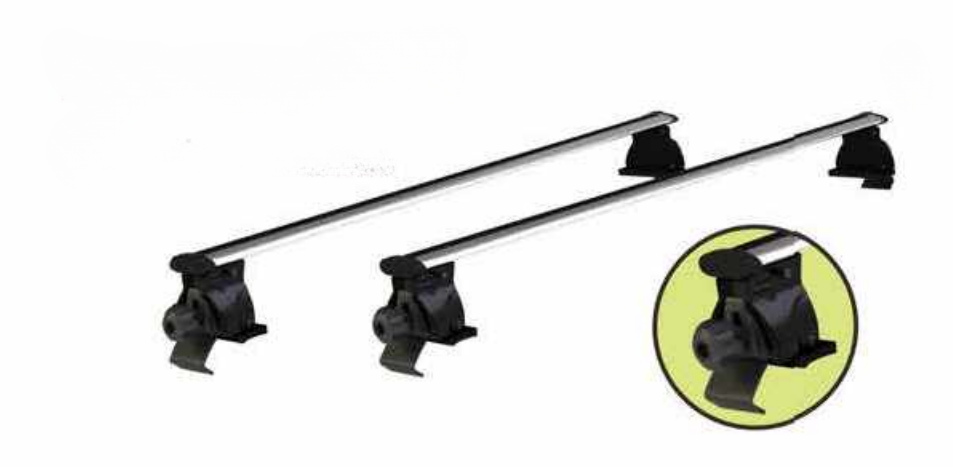Safarituff 52" Universal X2 Cross Bars (For Vehicles With No Roof Rails)