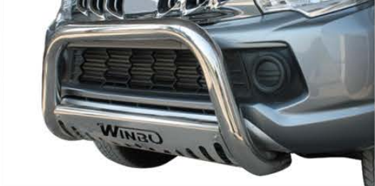 Winbo Stainless Steel Grille Guard For Toyota Hilux 15-18