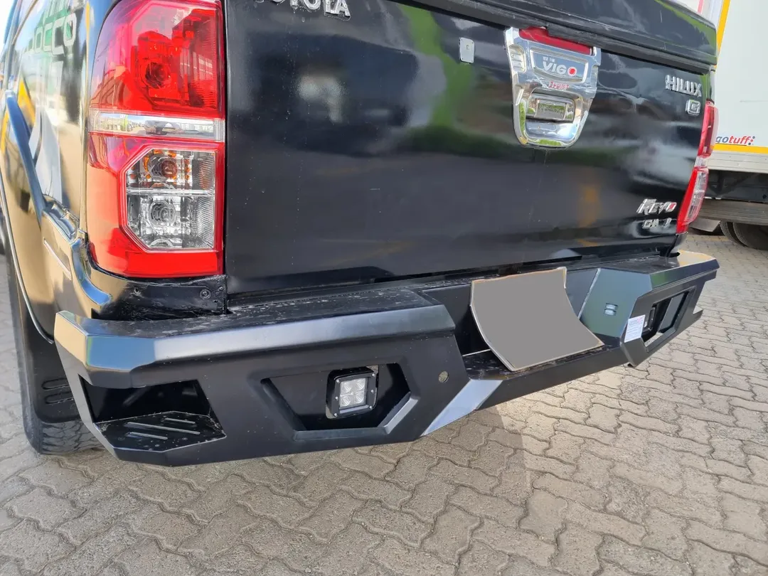 Winbo LD2 Rearbar For Toyota Hilux Rocco 2018+/Black Smooth Glossy