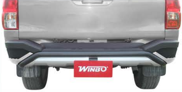 Safarituff OEM Style Rear Step Bumper For Toyota Revo 2016+