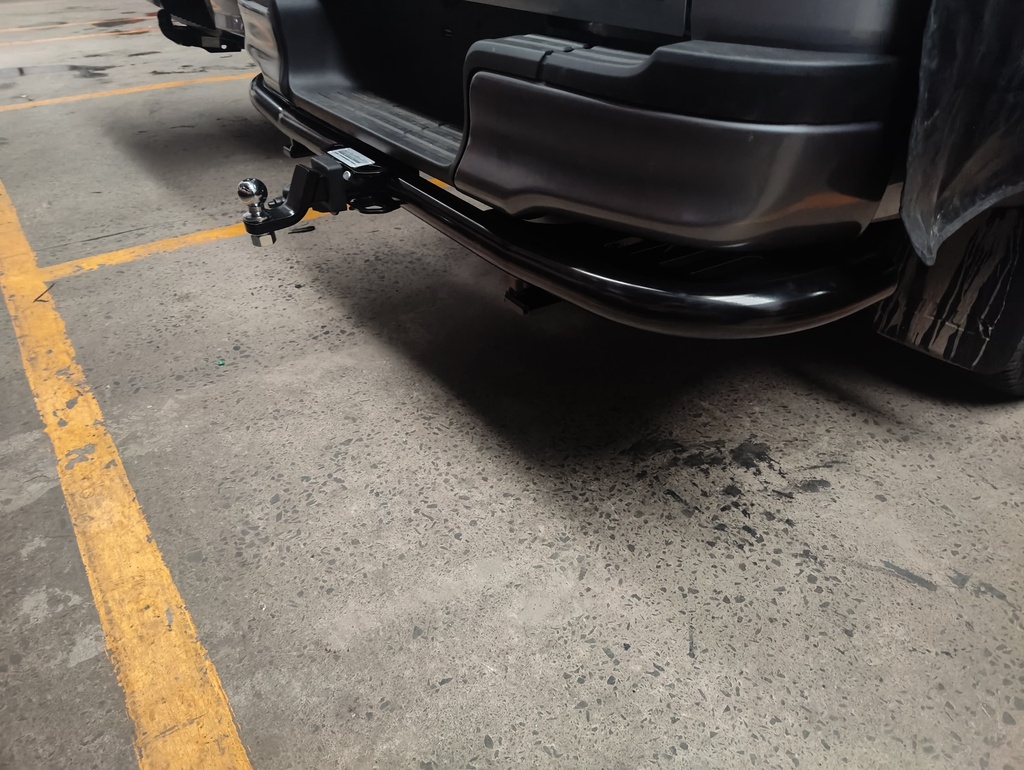 Winbo Stainless Steel Rear Bar C/W Rear Tow Bar For Toyota Prado 150