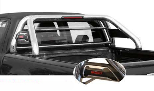 Winbo M2 Roll Bar For Toyota Hilux Sandy Black (Euro Type)