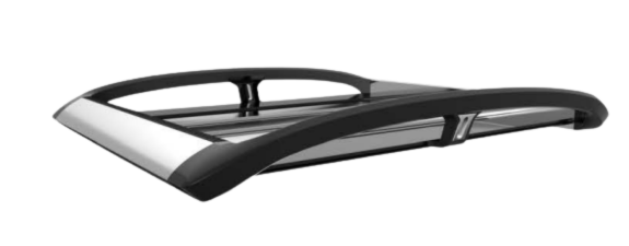 Winbo Universal Polaris Roof Rack 52"X40"/With Brackets/Anodized White