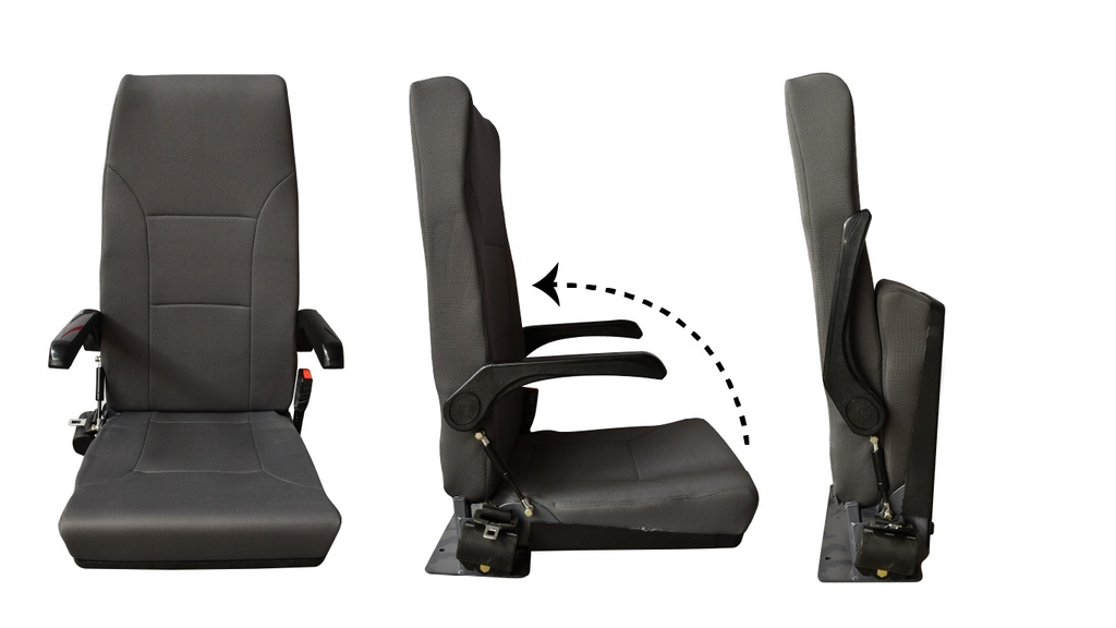 Pathfinder Flip-up Seat
(double arm-rest)