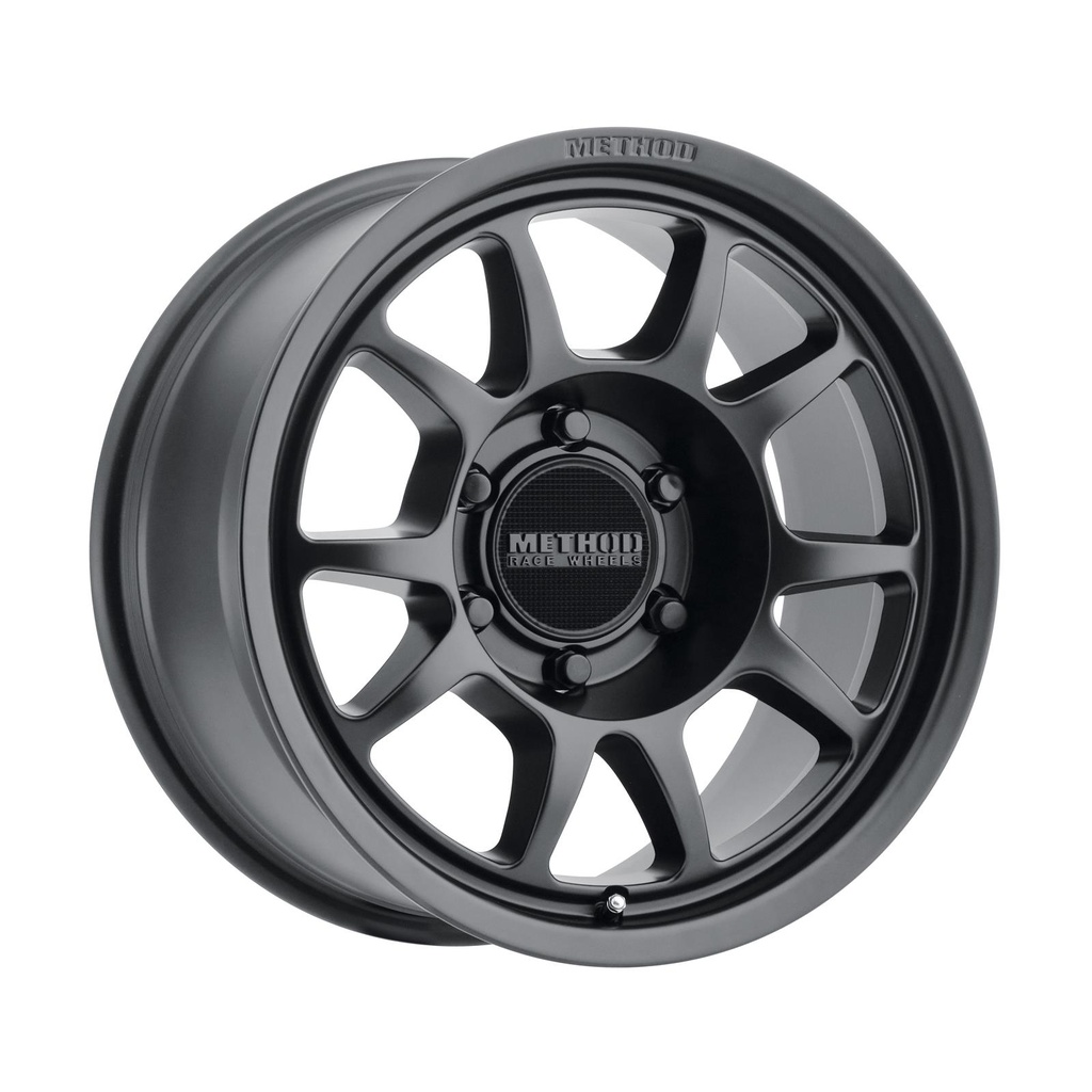 Method MR702 17X8.5 0MM Offset 6X5.5 106.25MM CB Matte Black Wheel-Hilux/Prado120/150