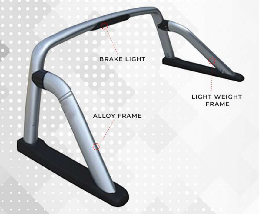 Carryboy Aluminium Rollbar to suit Isuzu D-MAX