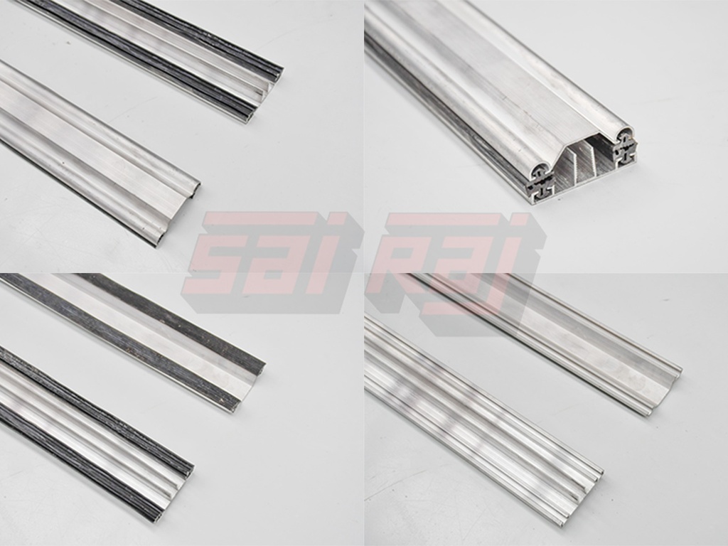 ALUMINIUM TOP AND BOTTOM CONNECTORS WITH RUBBER