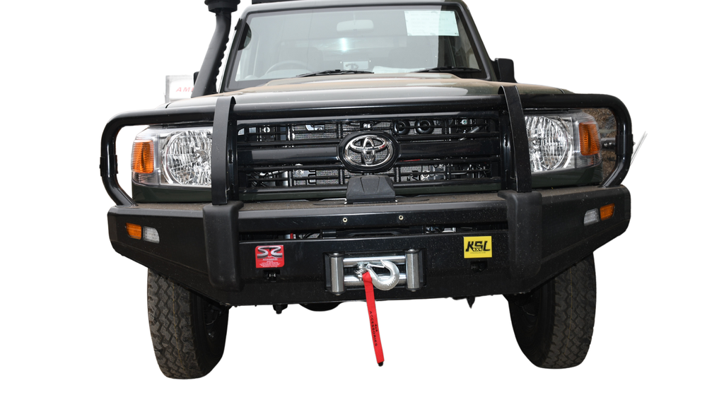 Safarituff KSL Bull Bar For Toyota LC79 2024+ Without Fog Lamp/With Indicator Lights/WithThe Knock Out For Lamp Hole